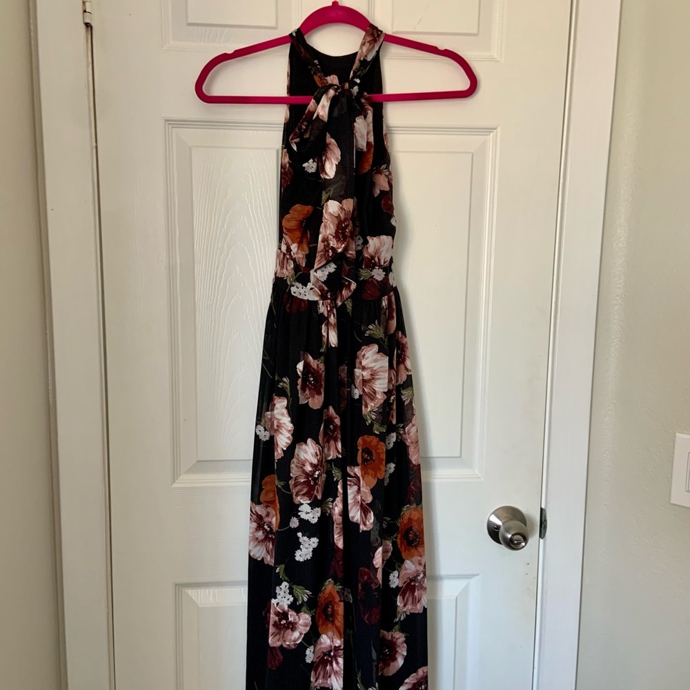 INC Long Floral Dress
